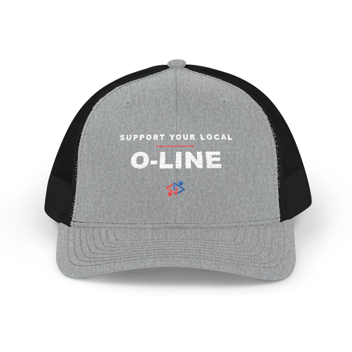 front Heather Grey / Black