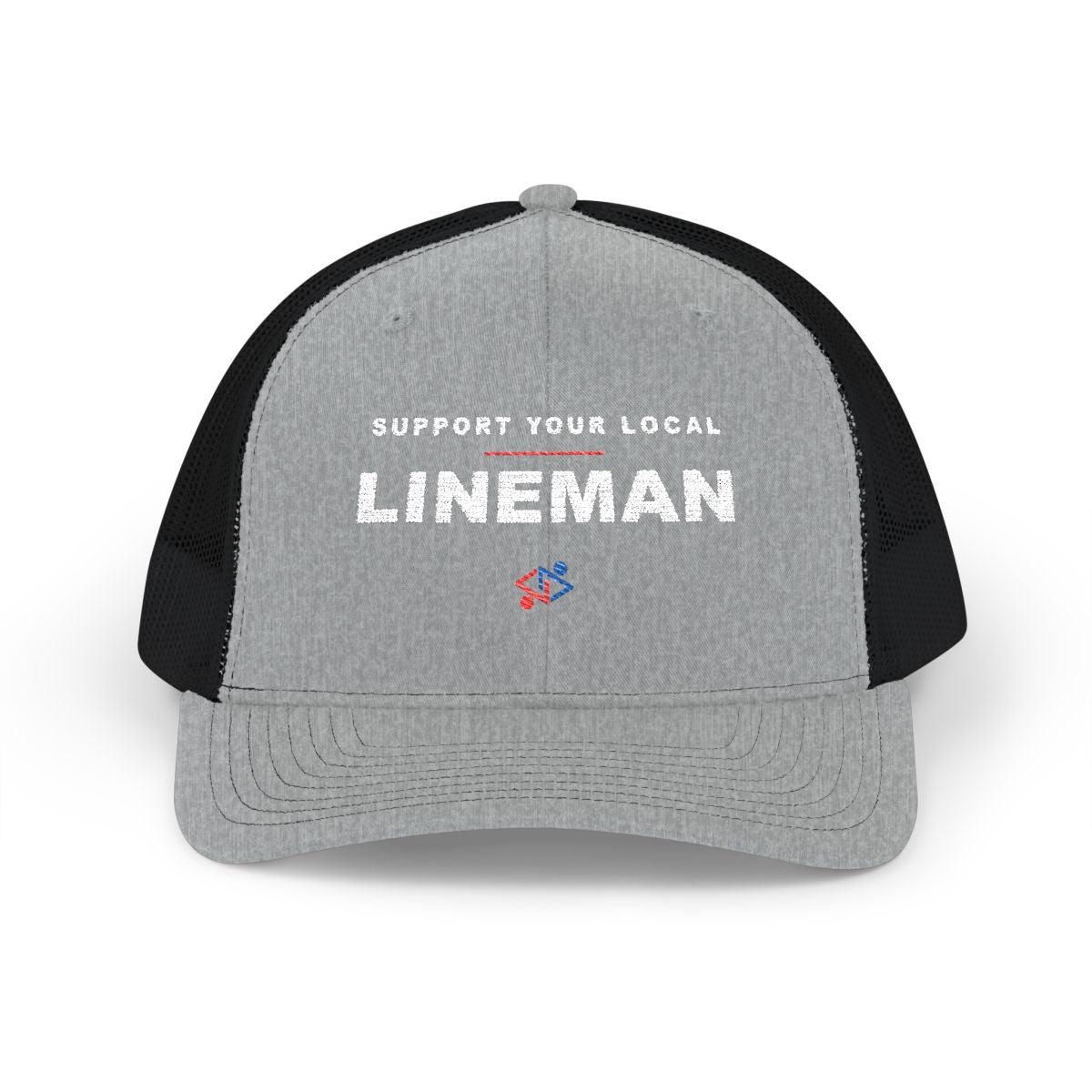 front Heather Grey / Black